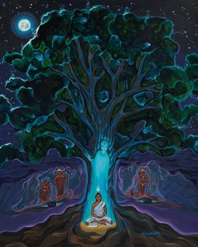 Siddhartha Under The Bodhi Tree